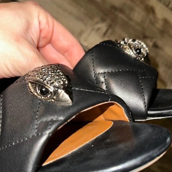 Kurt Geiger Black Women's Slide Heel - Picture 5 of 7